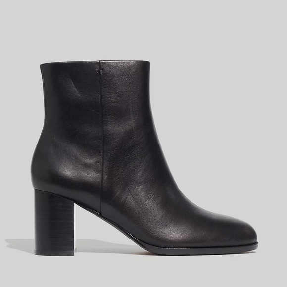 Madewell Mira Side-Seam Ankle Boot in Leather - Picture 4 of 5